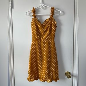 Yellow Polka Dot Dress